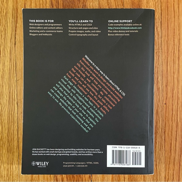 HTML&CSS Design and Build Websites - paperback book - Picture 3 of 9